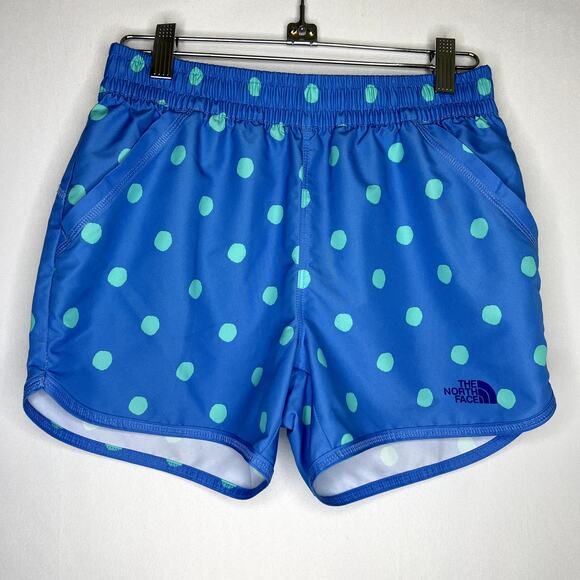 The North Face Girls Flash Dry Shorts Large 14/16 Swim Water Sports Blue - Picture 1 of 10